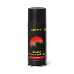 Аэрозольная термостойкая краска Certa