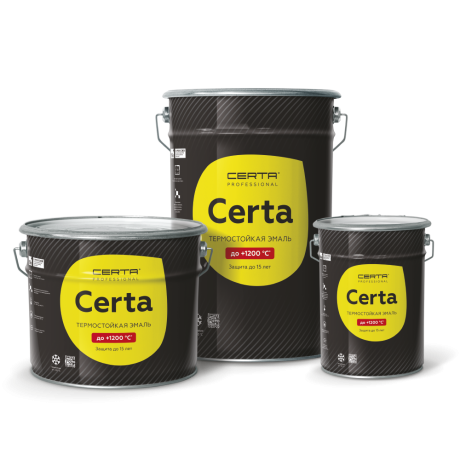 Термостойкая эмаль Certa